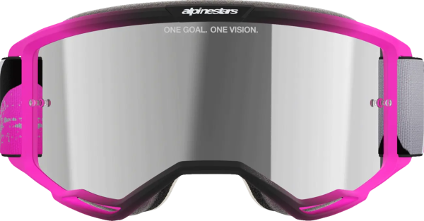 Ochelari Alpinestars Vision 8 Lahnd Gray/Pink/Silver ONE SIZE, 6, nordicamoto.ro