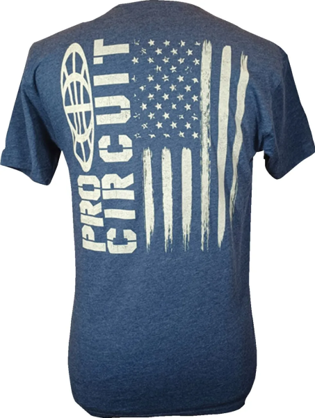 Logo Flag T-shirt Blue M, 2, nordicamoto.ro