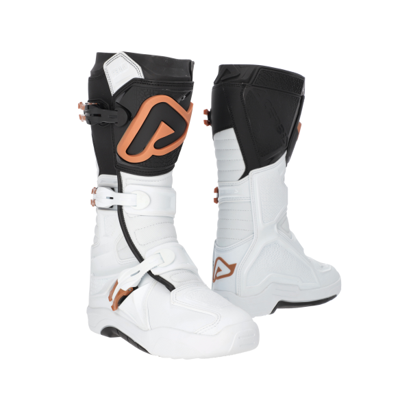 Acerbis X-Team 2.0 enduro/MX csizma, fehér/barna, 39-es méret, 1, nordicamoto.ro