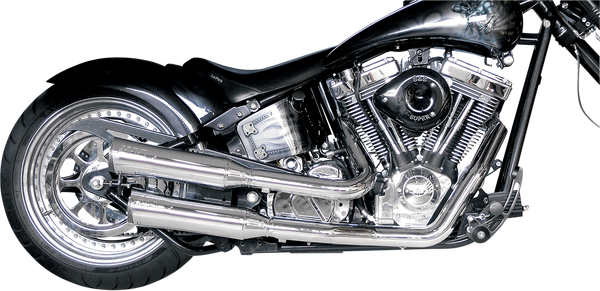 Fatshots Exhaust System Chrome, 2, nordicamoto.ro