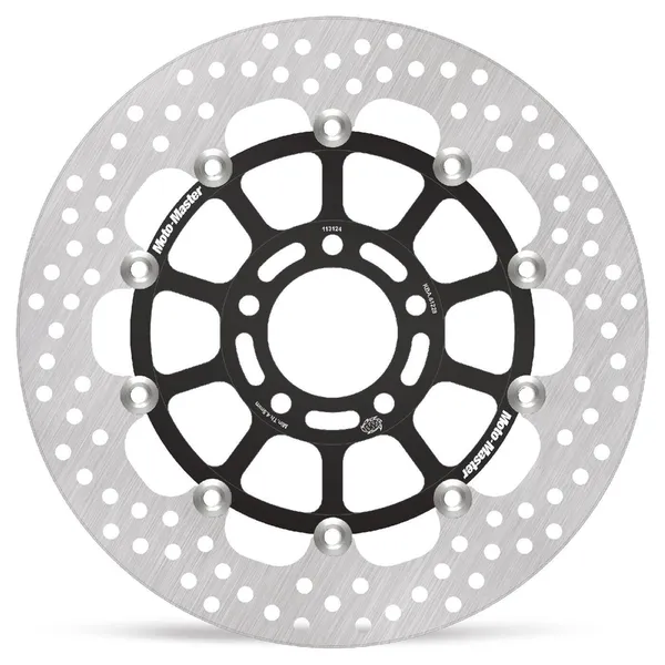 Halo sorozatú úszó rotor, fekete, rozsdamentes acél, 1, nordicamoto.ro