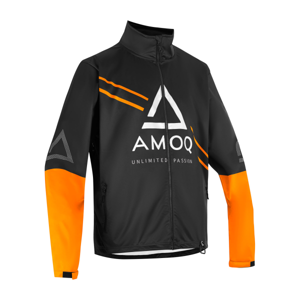 AMOQ Apex Racing Jacket Black/Orange/White XS, 1, nordicamoto.ro