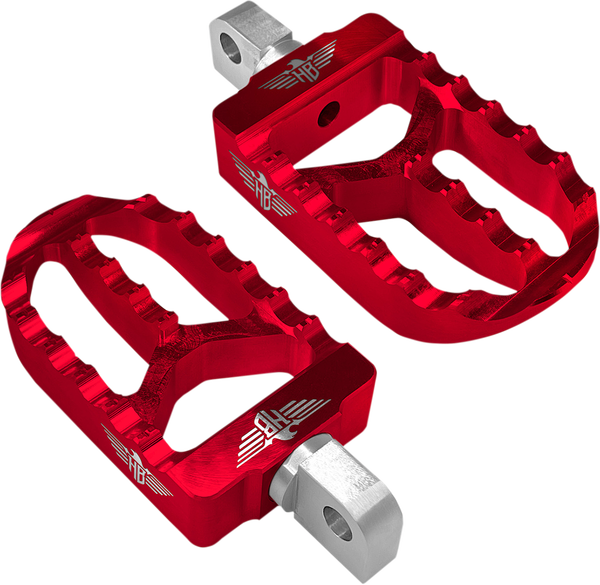 Foot Pegs For Harley Red, 1, nordicamoto.ro