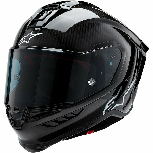 ALPINESTARS SUPERTECH R10 CARBON SOLID fekete teljes arcú sport sisak, 1, nordicamoto.ro
