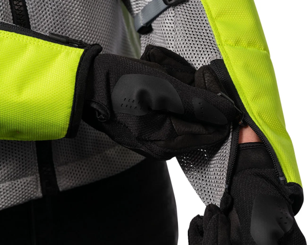 Icon Mesh AF szürke/Hi-Vis S textildzseki, 7, nordicamoto.ro