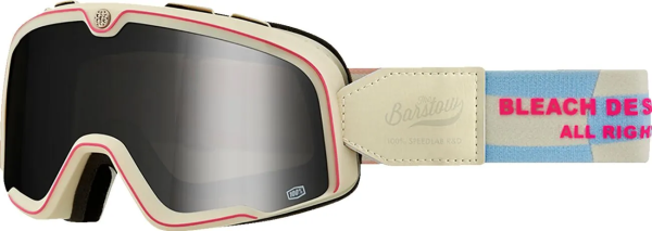 Ochelari 100% Barstow Off-white/Blue/Pink ONE SIZE, 1, nordicamoto.ro