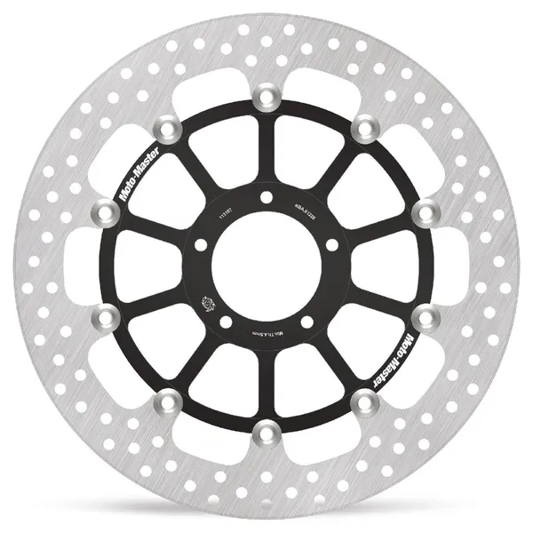 Halo sorozatú úszó rotor, fekete, rozsdamentes acél, 1, nordicamoto.ro