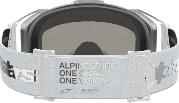 Alpinestars Vision 8 borostyánsárga–fehér–ezüst színű, színezett lencsés védőszemüveg, 2, nordicamoto.ro
