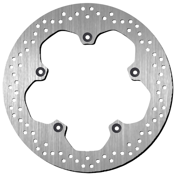 Brake Rotor Round Silver, 1, nordicamoto.ro
