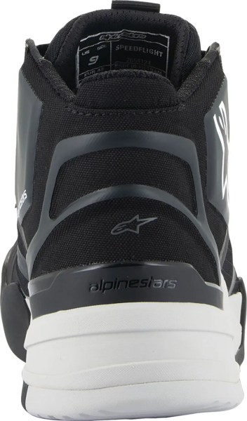 Alpinestars Speedflight fekete/fehér csizma, 12-es méret, 6, nordicamoto.ro