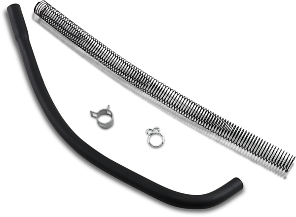 Hose And Clamp Kit Black, 1, nordicamoto.ro