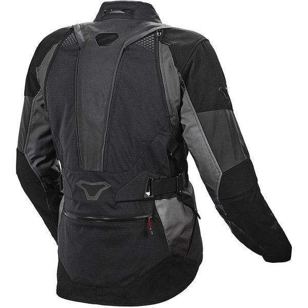 Geaca textil impermeabila touring/adventure Macna Fusor Negru / Gri XL, 5, nordicamoto.ro