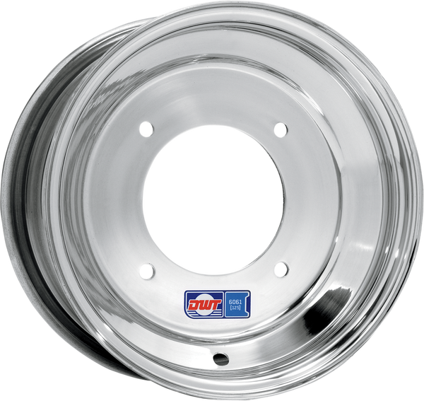 Blue Label Aluminum Wheel Polished 10 x 8, 1, nordicamoto.ro