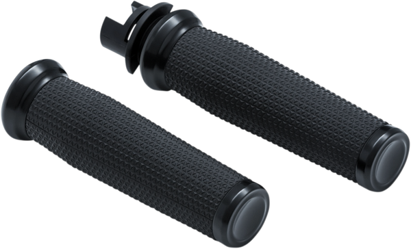 Thresher Handlebar Grips Black, 1, nordicamoto.ro