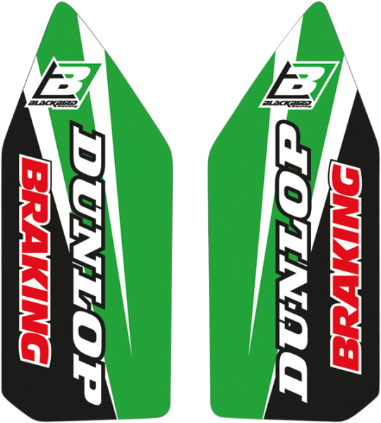 Dream 4 Forkgurd Graphics Black, Green, Red, White, 2, nordicamoto.ro
