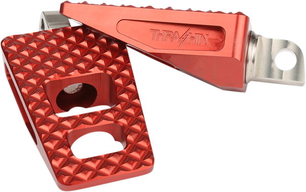 Footpegs P-54 Dyna Red Red, 3, nordicamoto.ro