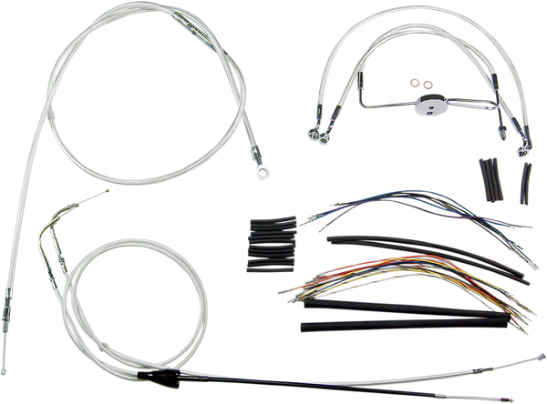 Sterling Chromite Ii® Designer Handlebar Installation Kit Silver, 2, nordicamoto.ro