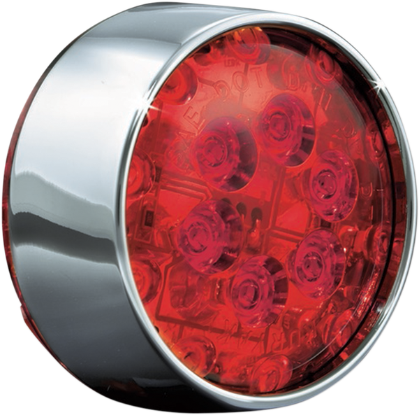 Panacea® Rear Turn Signal Inserts Chrome, 1, nordicamoto.ro