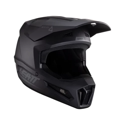 Leatt Moto 2.5 Stealth sisak, fekete/szürke V24 S, 1, nordicamoto.ro