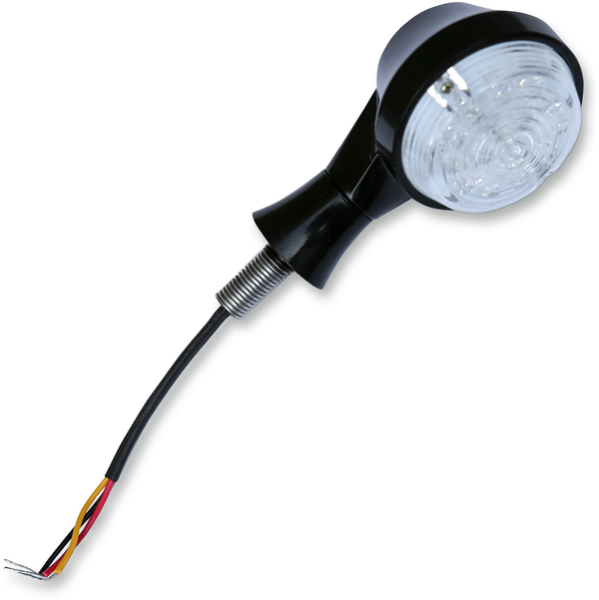 Turn Signals Universal Stem Mount Red Led Red, 3, nordicamoto.ro