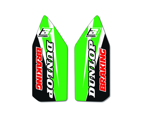 Dream 4 Forkgurd Graphics Black, Green, Red, White, 1, nordicamoto.ro