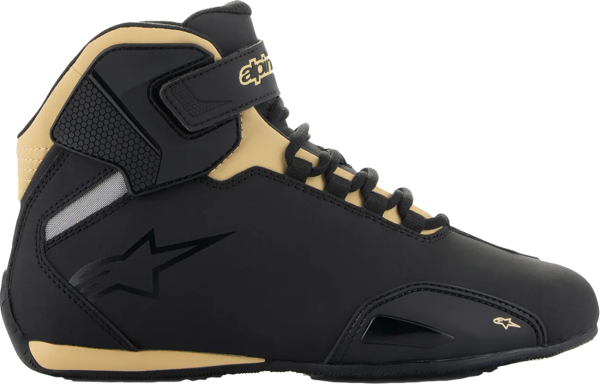 Alpinestars Stella Sektor női csizma, fekete/pezsgőszínű, 8-as méret, 2, nordicamoto.ro