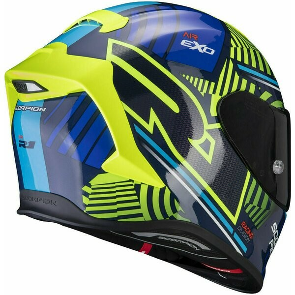 Casca Integrala Scorpion EXO R1 Air Victory Blue/Yellow Fluo M, 3, nordicamoto.ro