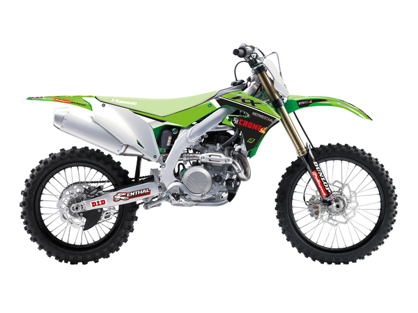 Graphic Kit Replica Team Kawasaki H&f 2022 Green, Black, 3, nordicamoto.ro