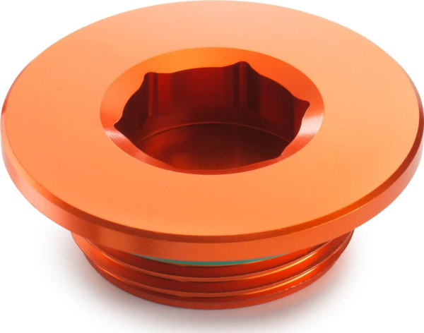 Gyújtásfedél-csavar KTM/Husqvarna/Gas Gas EXC-F/FE/EC-F 250/350 2024-es modellekhez – narancssárga, 1, nordicamoto.ro