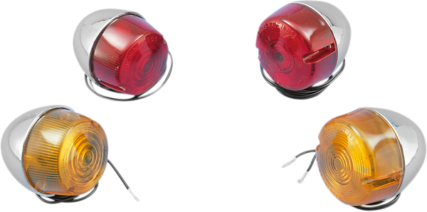 Turn Signal Assemblies Chrome, 2, nordicamoto.ro