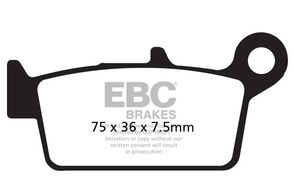 Sfa Series Organic Scooter Brake Pads, 1, nordicamoto.ro