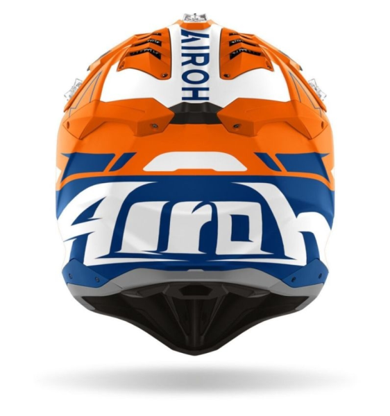 Casca Airoh Aviator 3 Spin Orange Fluo Matt M, 3, nordicamoto.ro