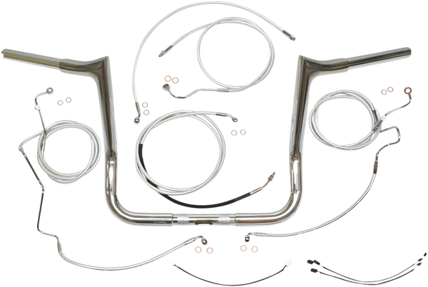 1-1/4(r) Viking Handlebar Installation Kit Silver, 1, nordicamoto.ro