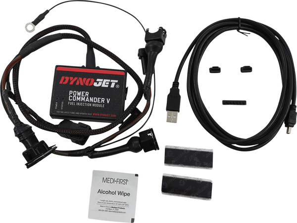 Power Commander V – fekete, piros, 1, nordicamoto.ro