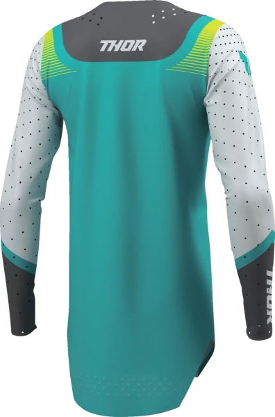 Thor Sportmode Velocity női póló, szürke/kék, XL, 11, nordicamoto.ro