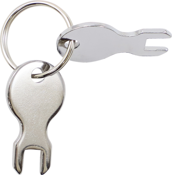 Replacement Keys For Teardrop Toolbox Silver, 2, nordicamoto.ro