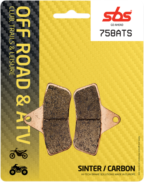 Ats All-terrain Sintered Brake Pads, 2, nordicamoto.ro
