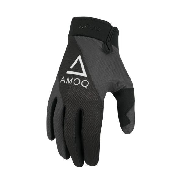 AMOQ Airline Mesh fekete-szürke motoros kesztyű, L/10 méret, 2, nordicamoto.ro