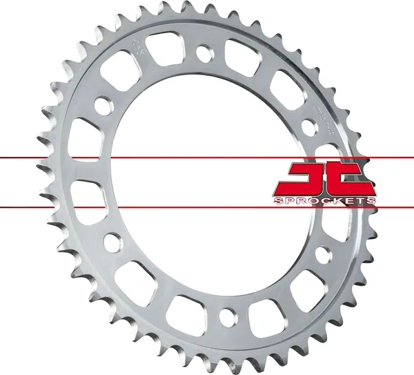 JT SPROCKETS Acél hátsó lánckerék, természetes felületű, 3, nordicamoto.ro