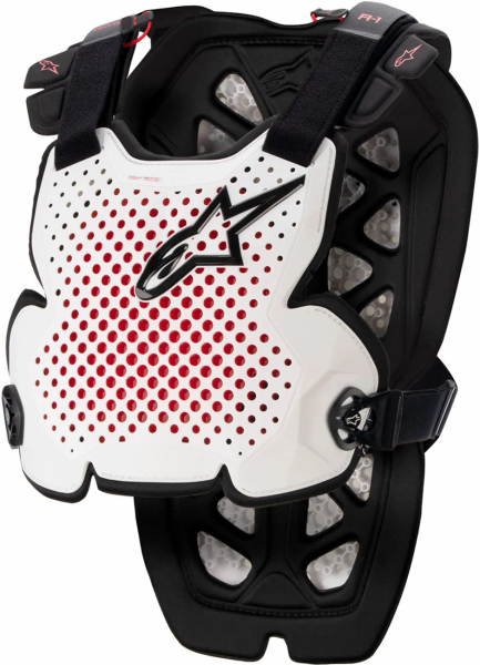Armura Alpinestars A-1 Roost Guard fehér/fekete/piros M/L, 1, nordicamoto.ro