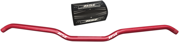 Hustler Anodized Aluminum Handlebars Red, 1, nordicamoto.ro