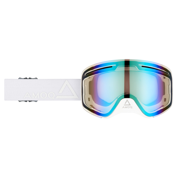 AMOQ Vision Vent+ mágneses síszemüveg Whiteout – arany tükörlencse, 1, nordicamoto.ro
