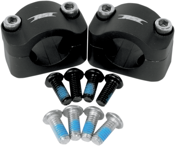 Oversize Handlebar Clamp Kit Black, 2, nordicamoto.ro