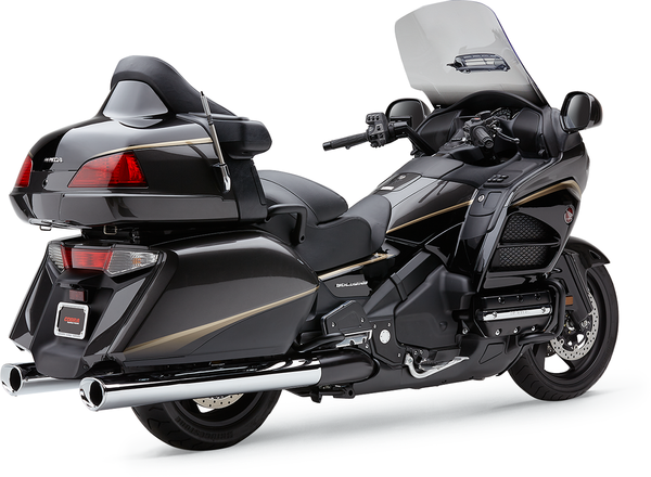Tri-flo Slip-on Mufflers Chrome, 1, nordicamoto.ro