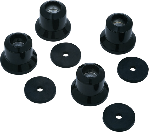 Luggage Rack Risers Black, 1, nordicamoto.ro