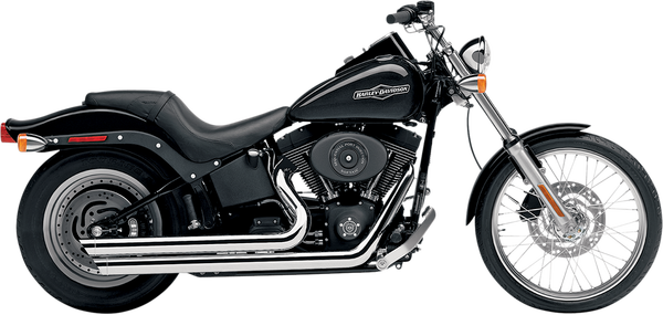 Speedster Slashdown Exhaust System Chrome, 1, nordicamoto.ro