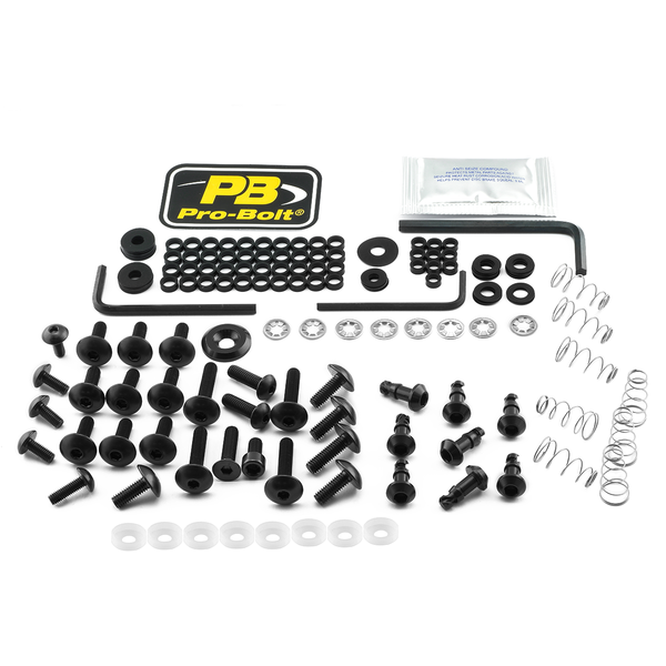 Fairing Bolt Kit For Yamaha Black, 1, nordicamoto.ro