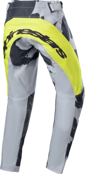 Pantaloni Copii Alpinestars Racer Tactical S23 Camo Grey/Yellow 22, 1, nordicamoto.ro