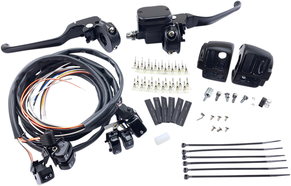 Handlebar Switch Housing Kit Black, 2, nordicamoto.ro
