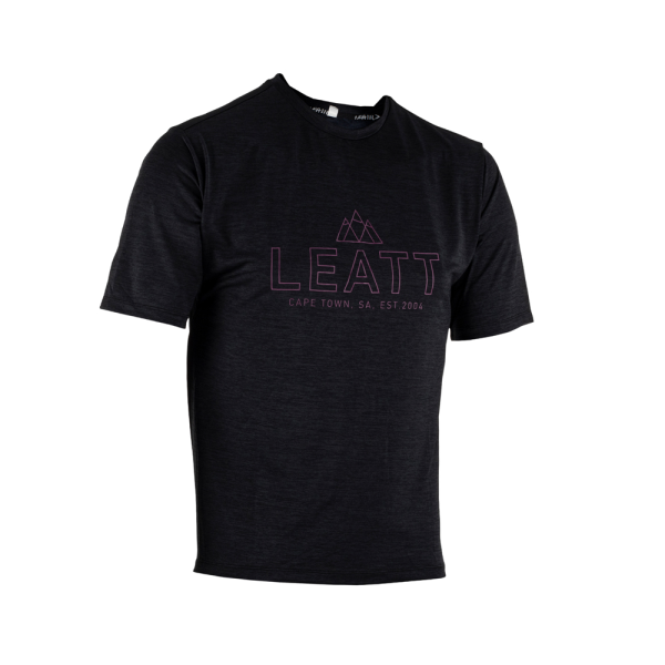 Tricou MTB Leatt Trail 1.0 Black M, 1, nordicamoto.ro